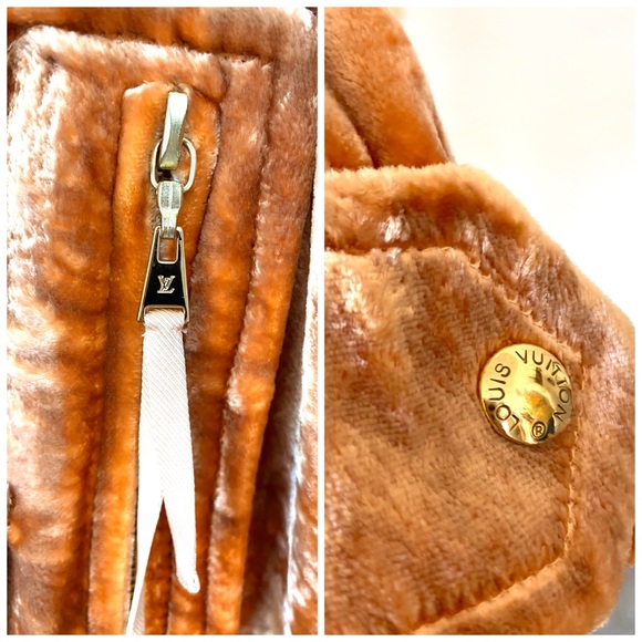 Louis Vuitton crushed velvet moto jacket - Picture 6 of 8